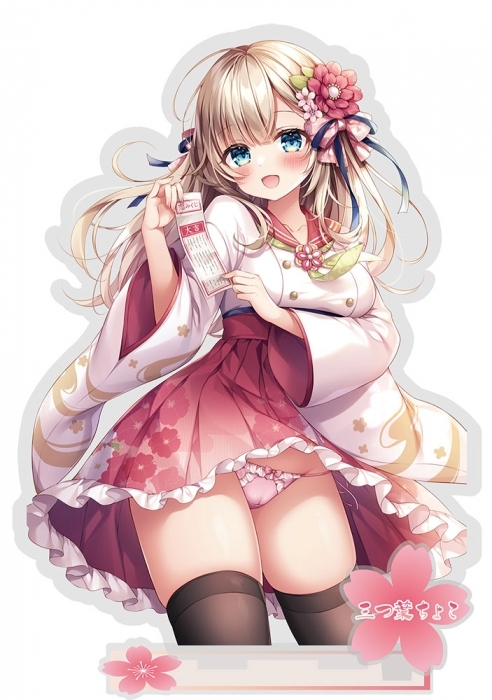 三つ葉ちょこ B6アクリルフィギュア メロンブックス ポイント好感祭2022 未開封拍卖