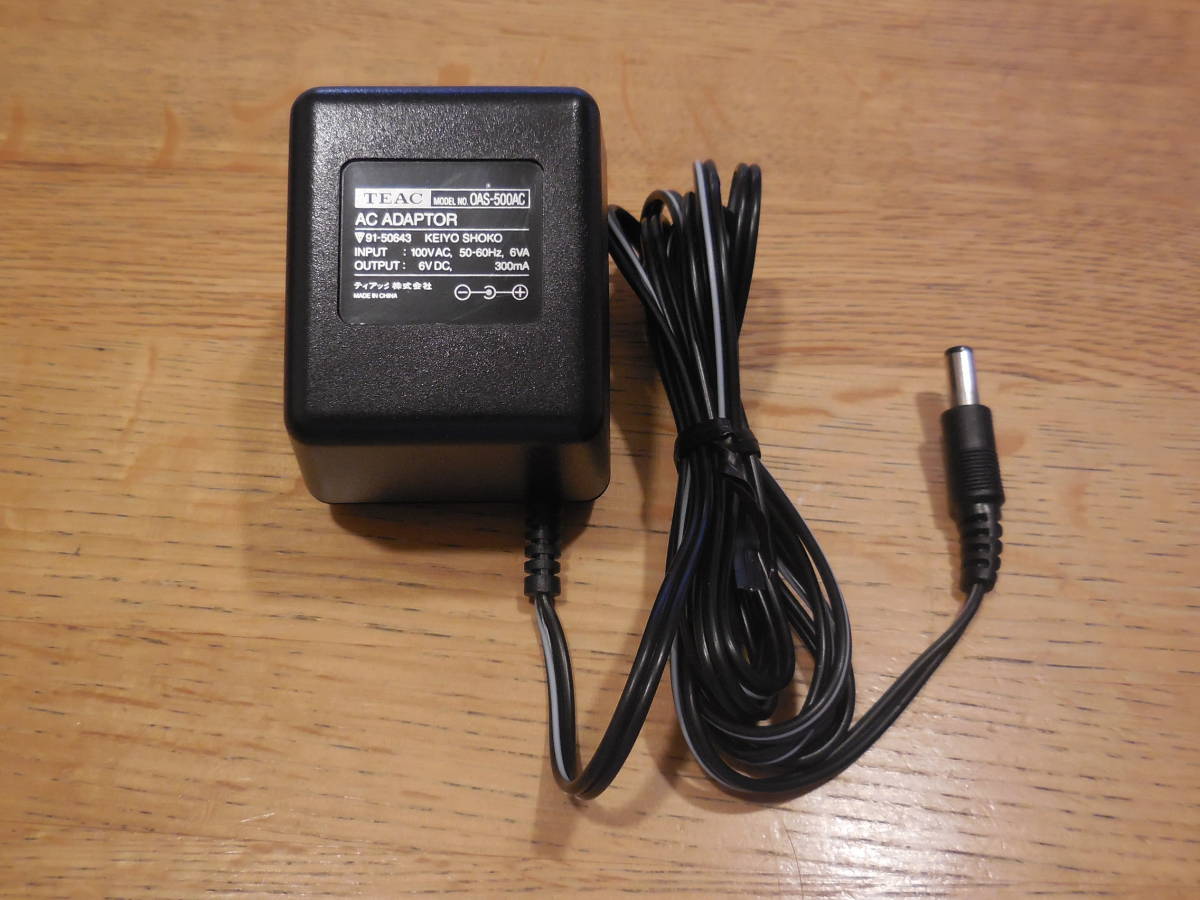 TEAC ACアダプター OAS-500AC 中古品拍卖