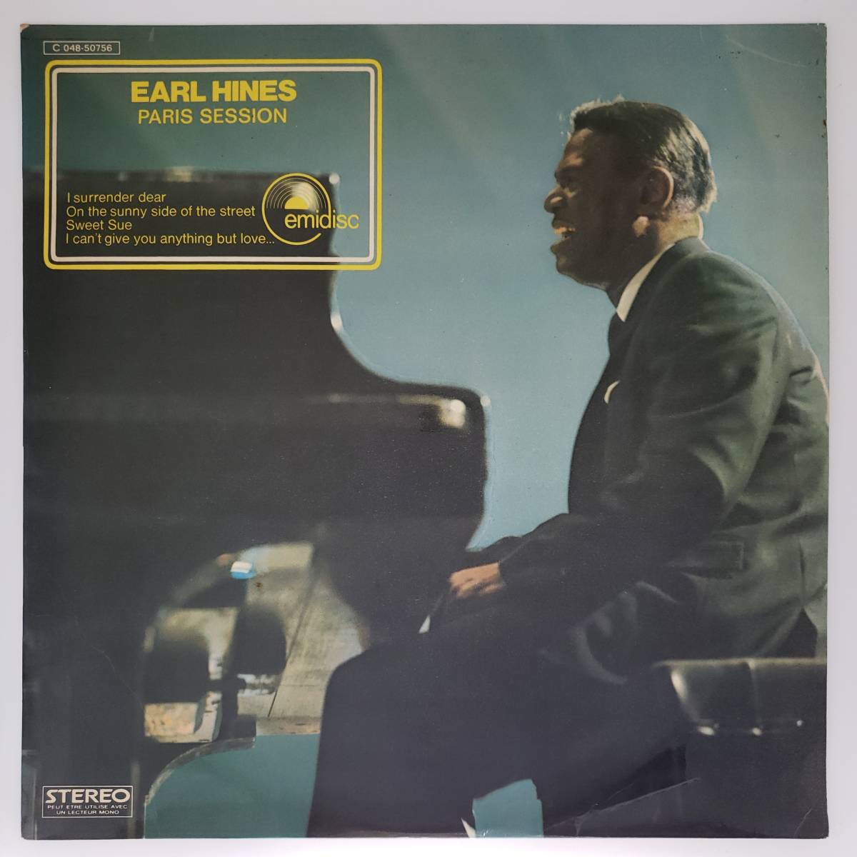 良盤屋◆LP◆Jazz;仏 輸入盤 アール・ハインズ・ピアノ・ソロ「パリ・セッション」 Earl Hines Piano Solos Paris Session レア番◆J-2981拍卖