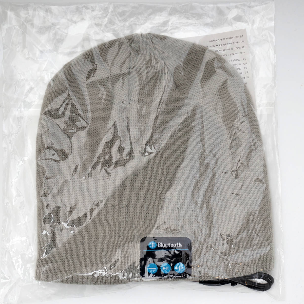 COM-SHOT ハンズフリー ブルートゥース ビーニー 新品 コムショット ニット ワッチ キャップ 帽子 Bluetooth拍卖