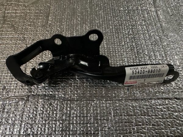 ■新品、未使用!!■ トヨタ TOYOTA ウィッシュ ZNE10G 純正 ボンネット フード ヒンジ 左 L 助手席側 53420-68010 No.1215拍卖