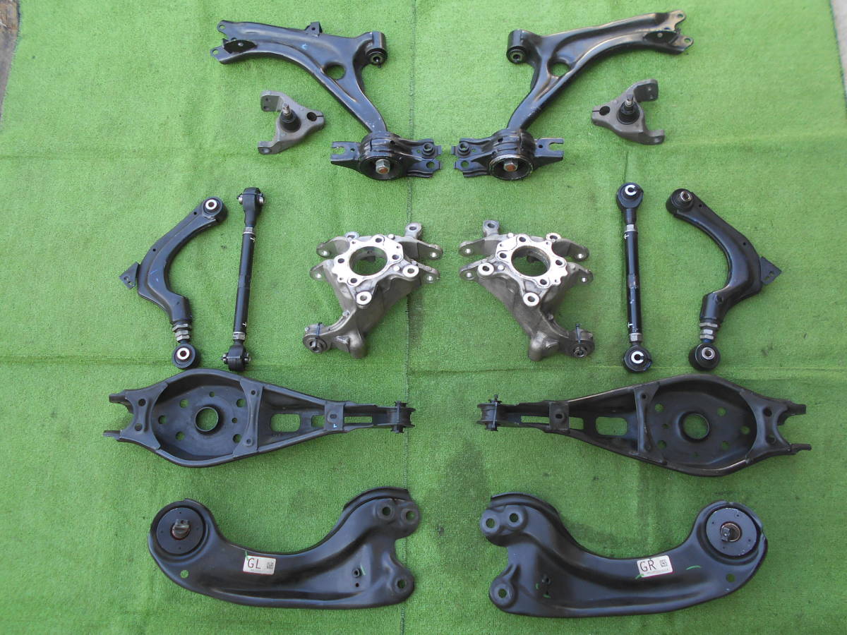 ホンダ シビック FK7 フルピロ サスペンションアーム 一式 ロアアーム キャンバーアーム コントロールアーム ピロ足 一式 【中古】拍卖