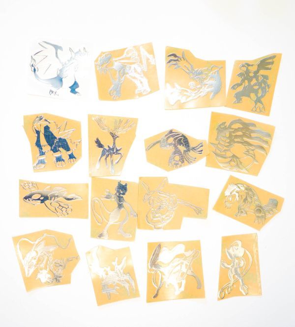 シール 金属用 ステッカー 伝説のポケモン スイクン エンテイ ミュウツー カイオーガ スマホ パソコン android iphone拍卖