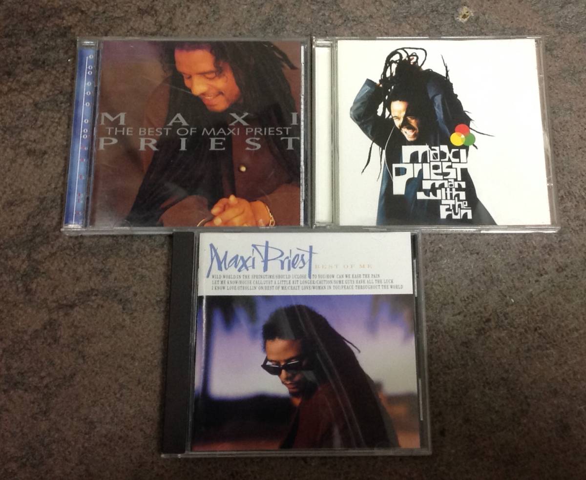 Maxi Priest 3 CDs セット拍卖