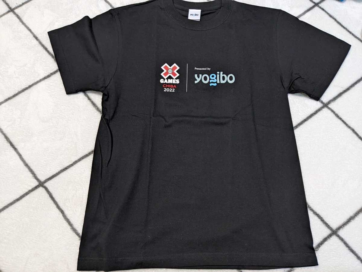新品未使用 Yogibo XGAMES コラボ Tシャツ Mサイズ 黒 ブラック ヨギボー 拍卖