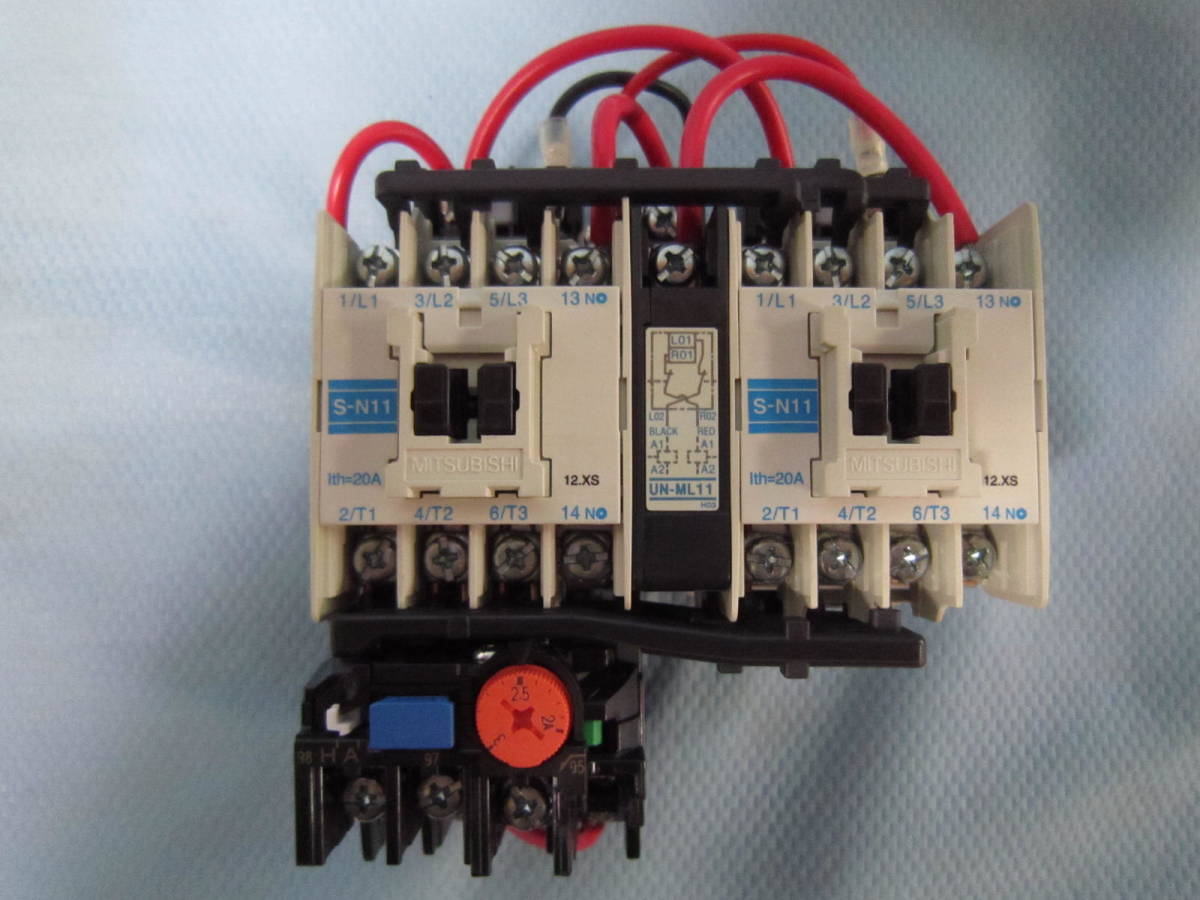 三菱電機 電磁接触器 マグネットスイッチ MSO-2XN11KPUL Coil 100-110V S-N11/TH-N12KPUL/UN-ML11 MITSUBISHI拍卖