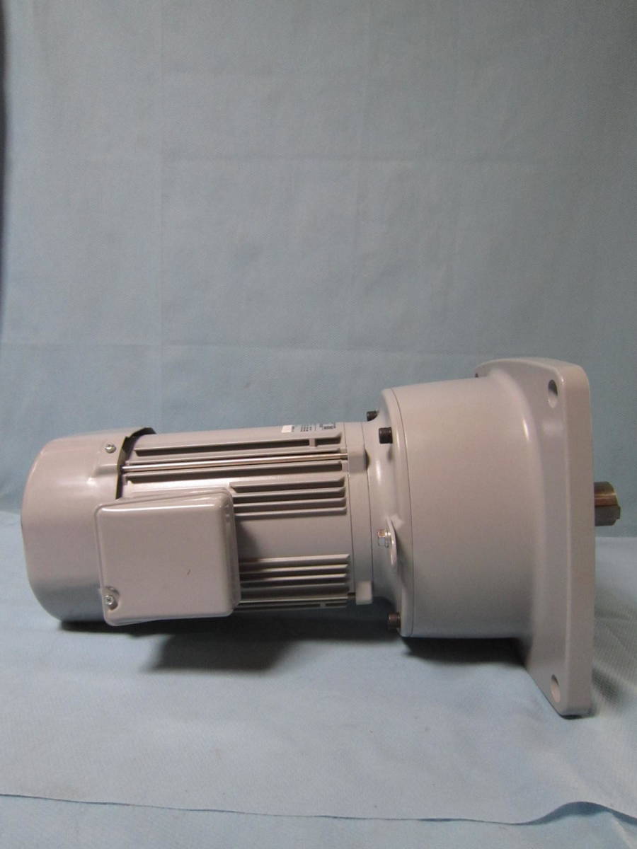 GTR INDUCTION MOTOR G3F40N60-MD15TNNTB2X 1.5KW 4P RATIIO 60:1 (約:軸長65mm*軸直径40mm/40.1kg )拍卖