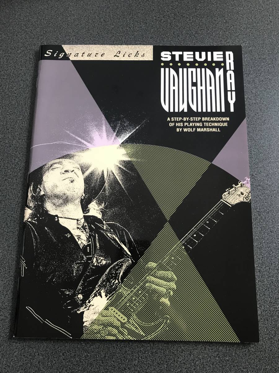 ◆◇Stevie Ray Vaughan スティーヴィー・レイ・ヴォーン/ signature Licks/ギタースタイル・研究・分析◇◆拍卖
