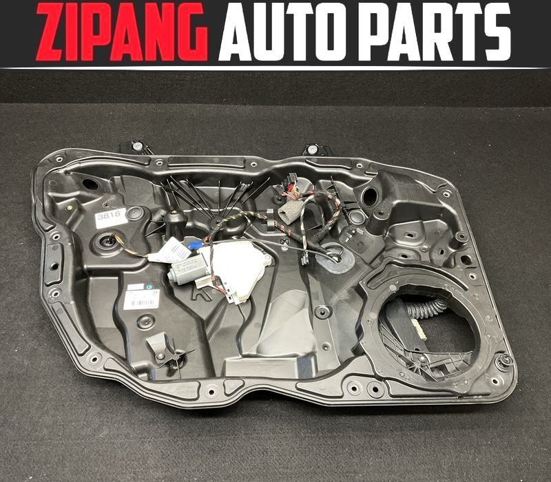 VW052 7P トゥアレグ AWD V6 左フロント パワーウインド/ウインドウ レギュレーター/モーター パネル ◆8K0 959 801 B ★動作OK ○拍卖