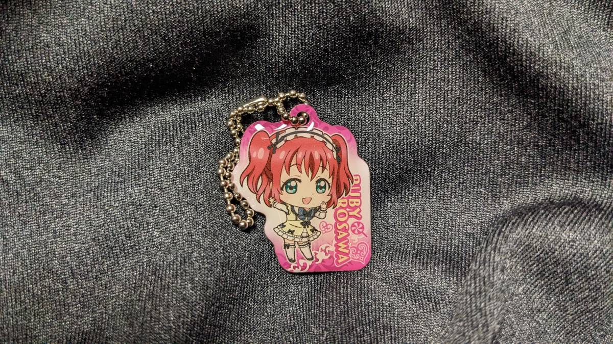 【送料無料】ラブライブ!サンシャイン!! アクリルボールチェーン 黒澤ルビィ(ゴスロリ服)拍卖