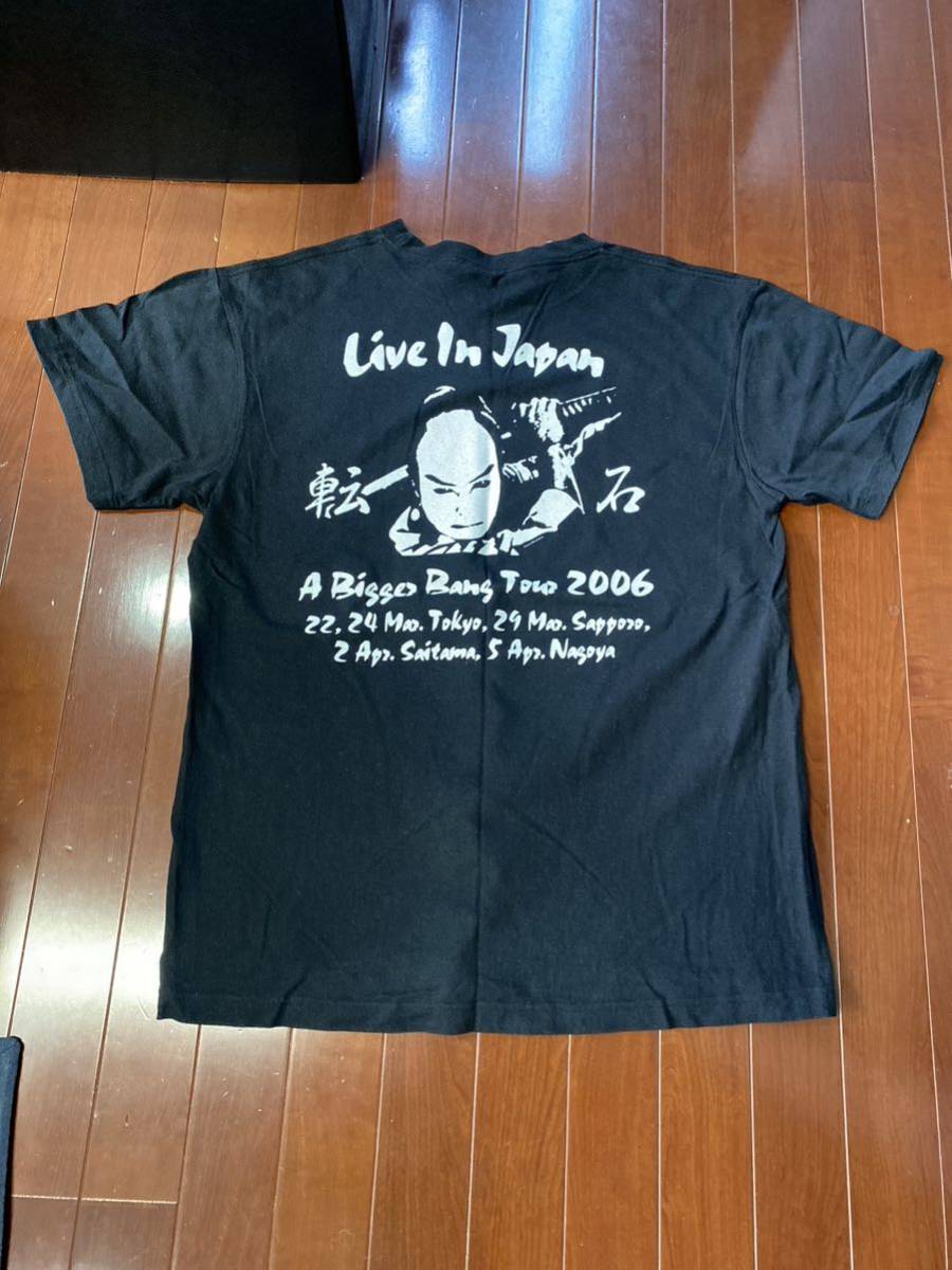 00'S当時物THE ROLLING STONES Tシャツ ヴィンテージ XL ローリングストーンズ 転石Tシャツ コピーライト ブラック バンドTシャツ拍卖