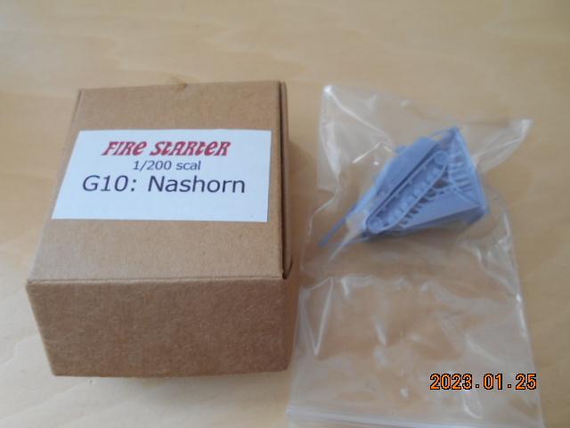 1/200 ナースホルン G10 FIRE STARTER 未使用 ドイツ自走砲拍卖