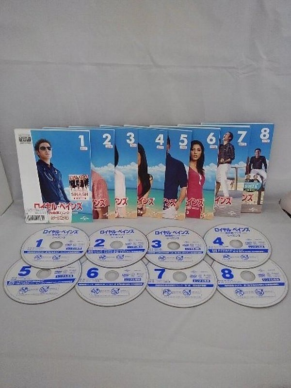 090-2045 送料無料 ロイヤル・ペインズ 救命医ハンク シーズン3 全8巻 ジャケットに日焼け有り ディスクにキズ有り レンタル版拍卖