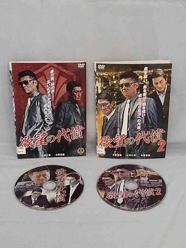 090-2053 送料無料 絶望の代償 全2巻 ディスクにキズ有り レンタル版拍卖