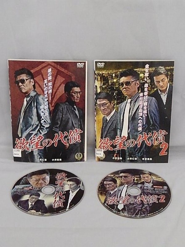 090-2054 送料無料 絶望の代償 全2巻 ディスクにキズ有り レンタル版拍卖