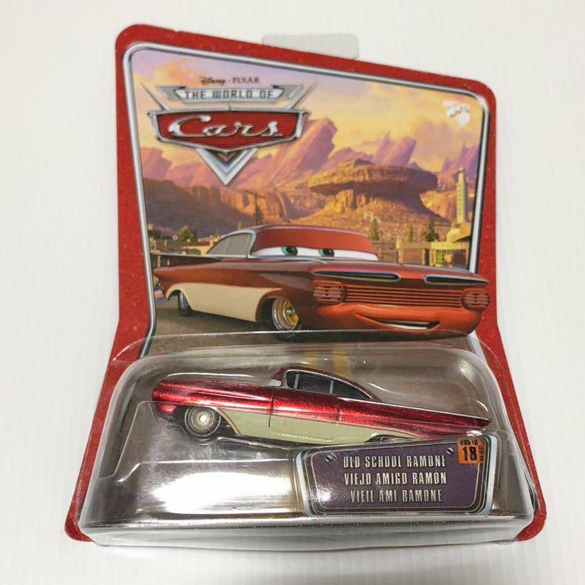 未開封【当時物 輸入品】カーズ ミニカー マテル ラモーン チップフーズレッド拍卖