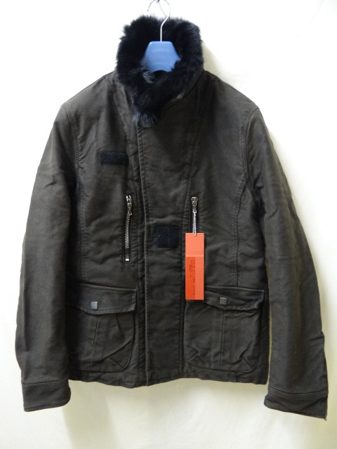 ripvanwinkle リップヴァンウインクル 新品未使用 ミリタリージャケット BLACK 4サイズ拍卖