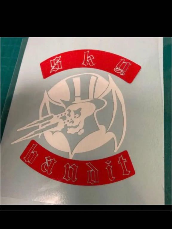 送料無料 スカイバンディット ラロッカ カッティングステッカーシール ジョンソンズ 666パンク ハードコア 切り文字ステッカー拍卖