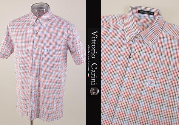 50%OFF【カリーニ】半袖シャツ (50)LL 7230-1505-61 Carini 春夏用 セール カジュアル おしゃれ かっこいい 上質素材@拍卖