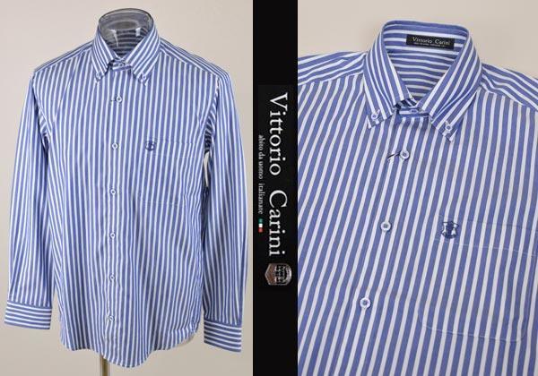 50%OFF【カリーニ】長袖シャツ (46)M 7230-1039-51 Carini 春夏用 セール カジュアル おしゃれ かっこいい 上質素材@拍卖