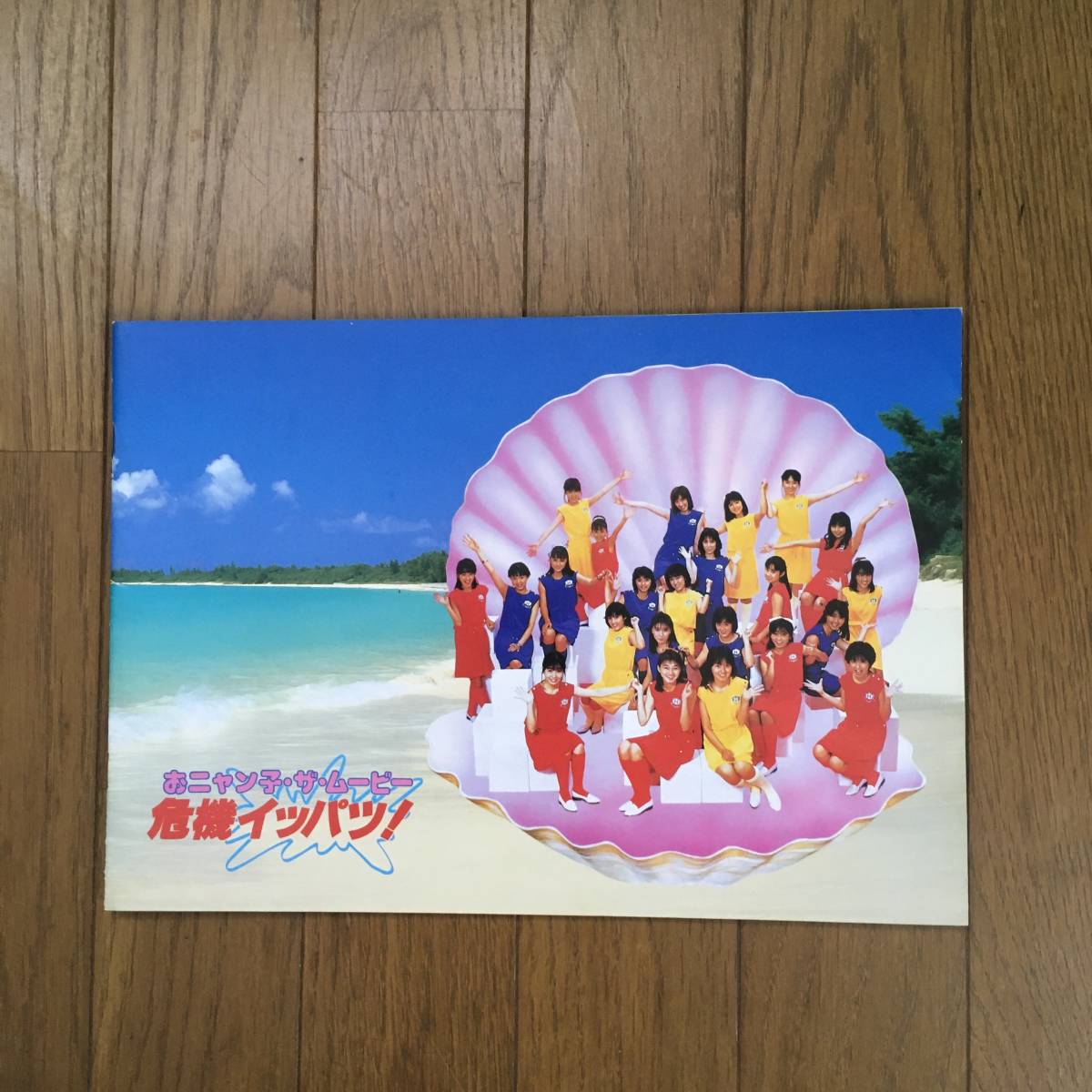 おニャン子・ザ・ムービー危機一髪 パンフレット拍卖