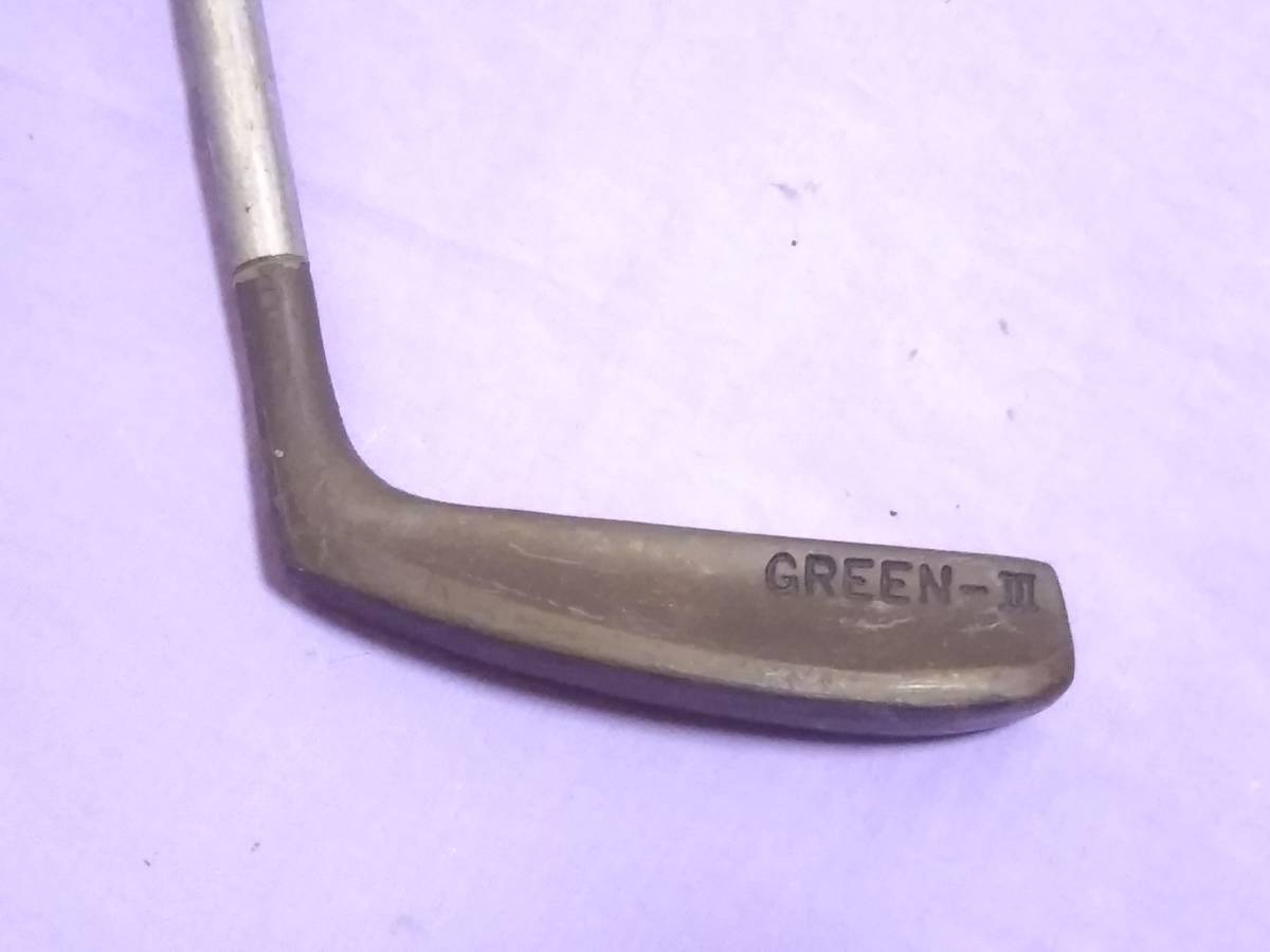 ★ゴルフクラブ★パター/GREEN-III/グリーン3/GOLF PRIDE ゴルフプライド/現状渡し拍卖