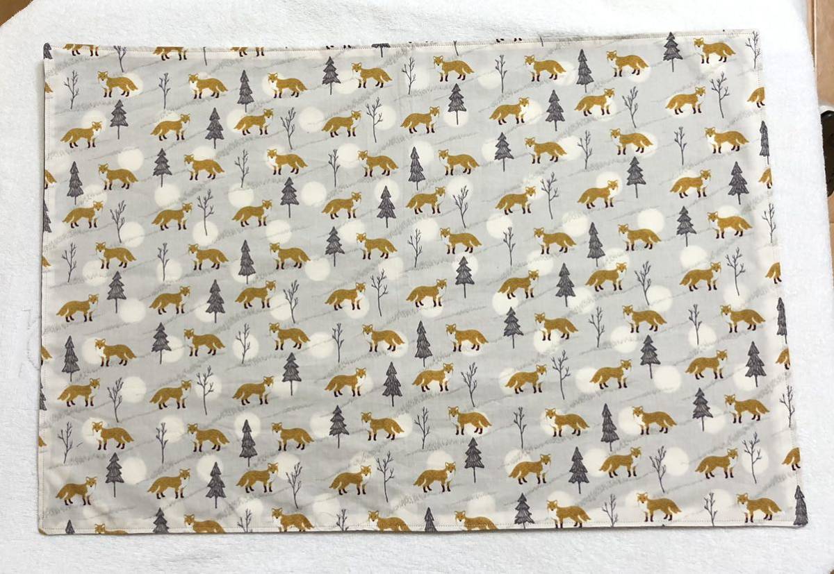 ランチョンマット 40×60 きつね 水玉 C-27拍卖