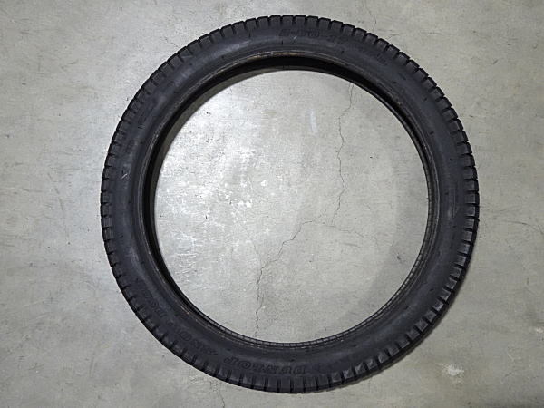 ダンロップ SNOW D502 2.50-17 4PR 中古品 チューブタイプ拍卖