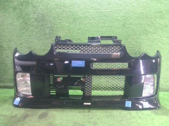 〇ダイハツ ムーヴ L150S L160S スポルザ フロントバンパー バンパー フォグ付 補修前提品 ジャンク 現状販売 中古 ★大型商品★拍卖