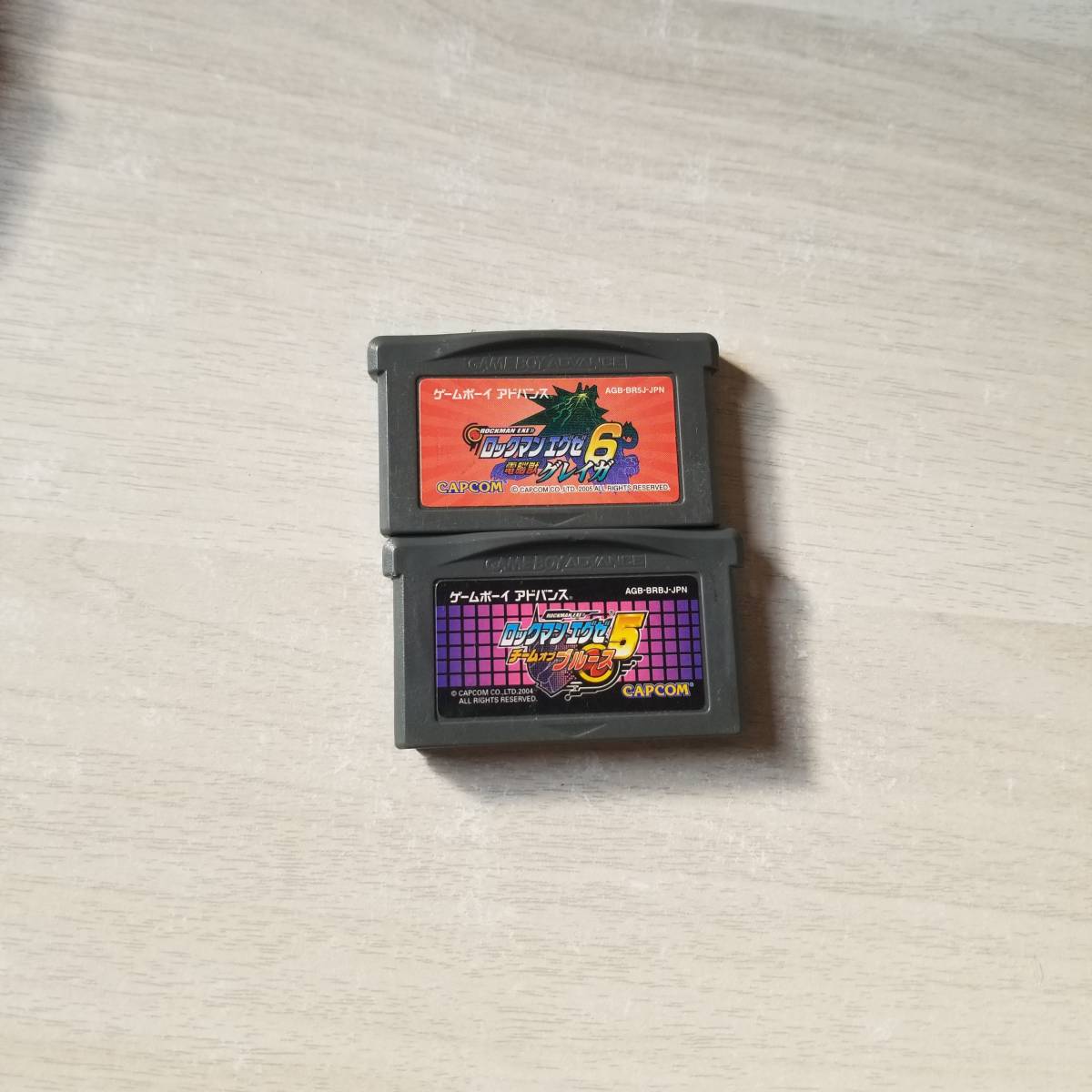 ☆即決 GBA ロックマンエグゼ6 電脳獣グレイガ ロックマンエグゼ5 チームオブブルース      同梱可☆拍卖