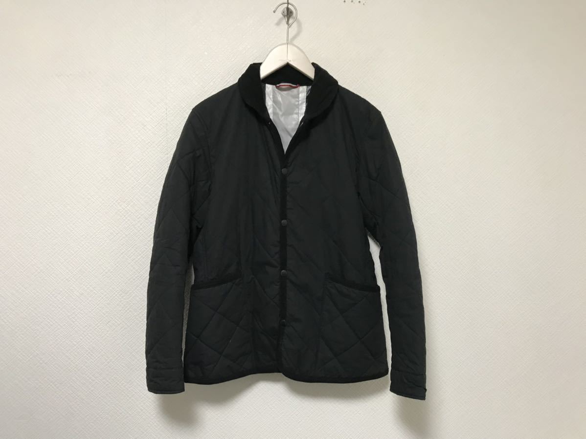 本物タケオキクチTK TAKEOKIKUCHIコットンキルティングジャケットコートアメカジサーフビジネススーツ黒ブラックメンズM拍卖