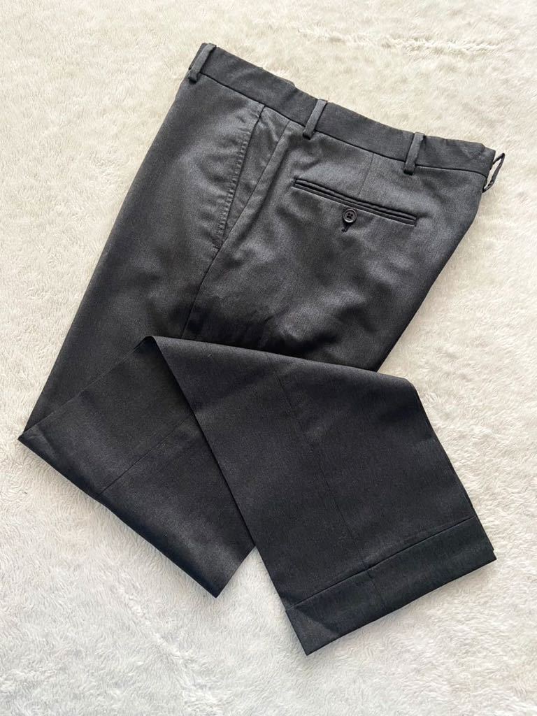 POLO by RALPH LAUREN size38 イタリア製ウールスラックス ダークグレー パンツ メンズ ポロ ラルフローレン FLAT FRONT TROUSER拍卖