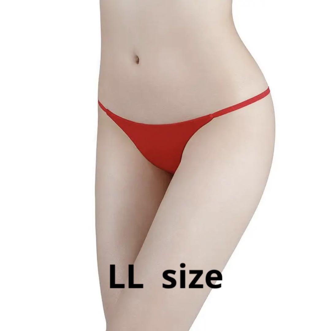 N-37C.set割 コットンTバックショーツ レディース レッド LL拍卖