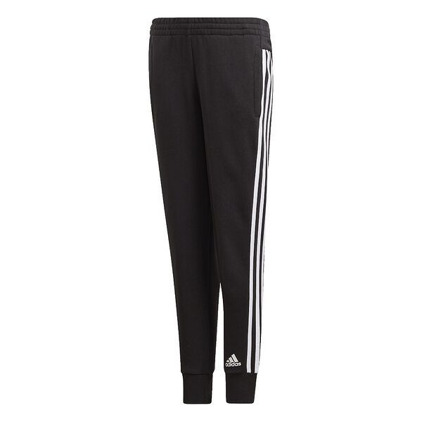 【KCM】Z-adi-748-140★展示品★【adidas/アディダス】ジュニア G MH 3ストライプス スウェットパンツ 裏毛 FTH62-DV0318 ブラック 140拍卖