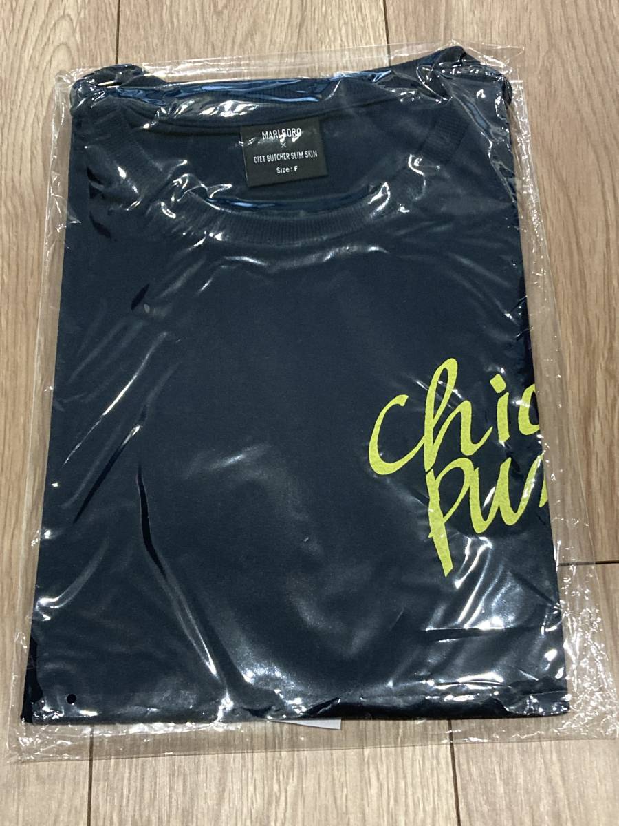 【未使用】【非売品】DIET BUTCHER SLIM SKIN ダイエットブッチャースリムスキン マルボロ MARLBORO コラボ Tシャツ フリーサイズ拍卖