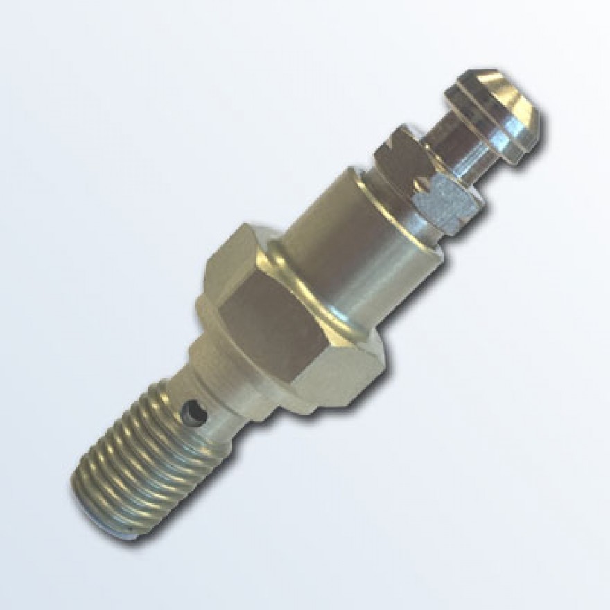 KTM 125/250/300 EXC,450SMR など STAHLBUS ワンウェイバルブ内臓バンジョーボルト M10x1,0x19mm(ダストキャップ付き)拍卖