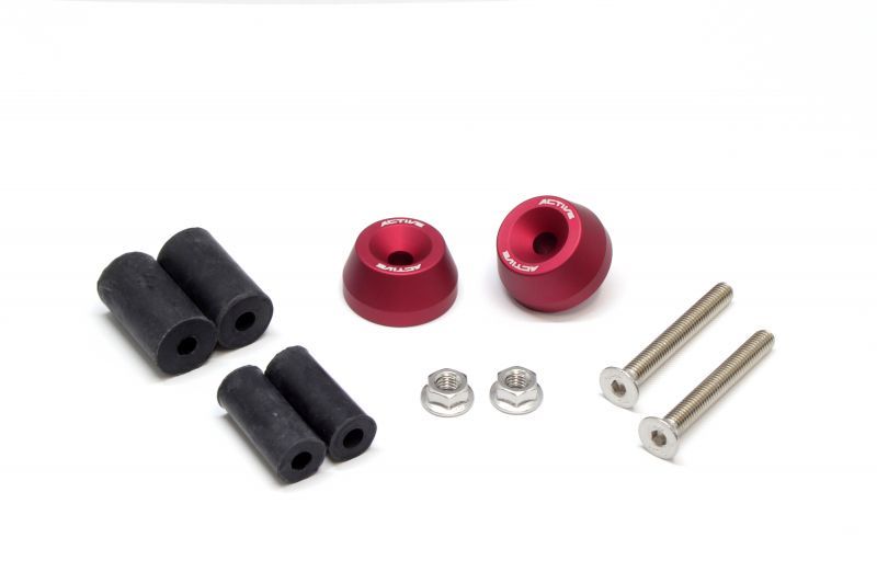 アクティブ アルミバーエンド φ30-L15 マットレッド (60800017M)拍卖