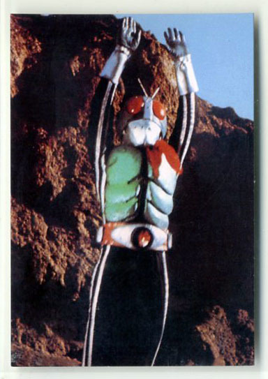 ◆防水対策 厚紙補強 カルビー 仮面ライダーチップスカード(1999 復刻版) 120番 新1号ライダーの技はどの位ある? トレカ 即決拍卖