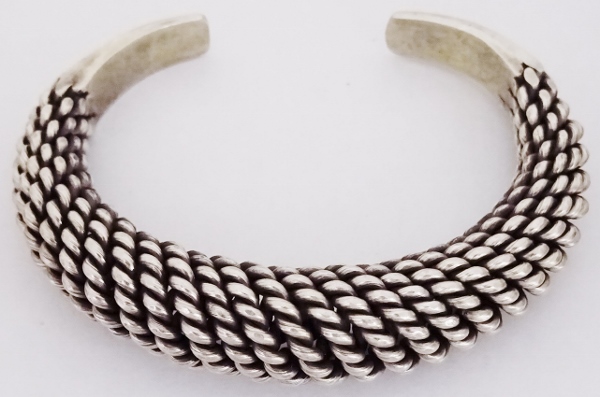 ◆カレン族シルバーバングル 宇宙◆【13tv14】拍卖