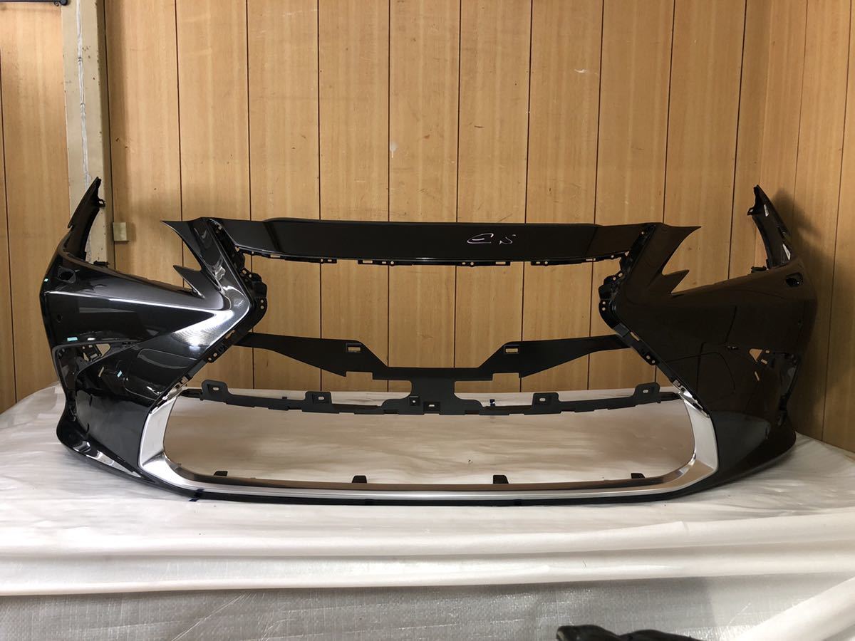 レクサスES AXZH10 Fスポーツ 純正 フロント バンパー ブラクラパール系 52119-33B60 良品!拍卖