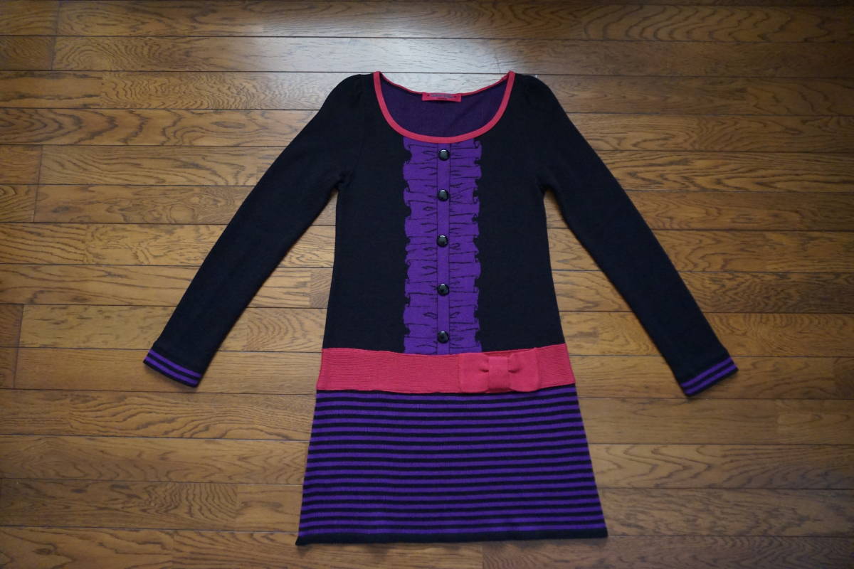 ◇ DOLLY GIRL BY ANNA SUI ドーリーガール アナスイ ◇ ニットワンピース ◇ size 2拍卖