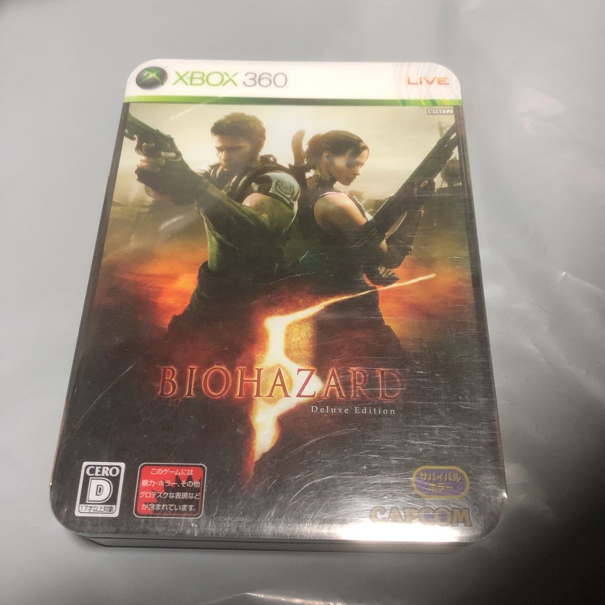 美品 XBOX360 バイオハザード5拍卖