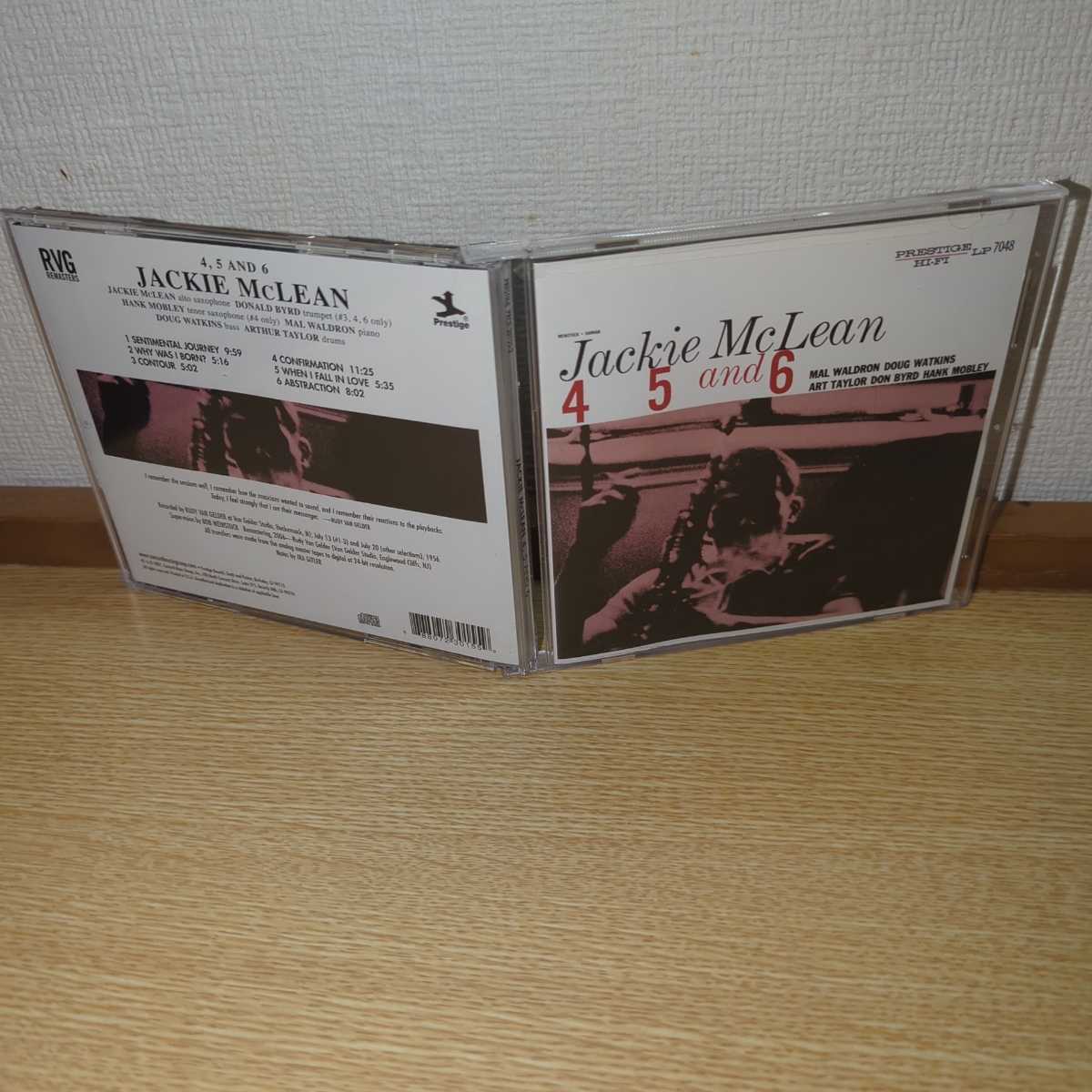 ジャッキー・マクリーン 4 5 & 6 Rudy Van Gelder Remasters Series 輸入盤拍卖