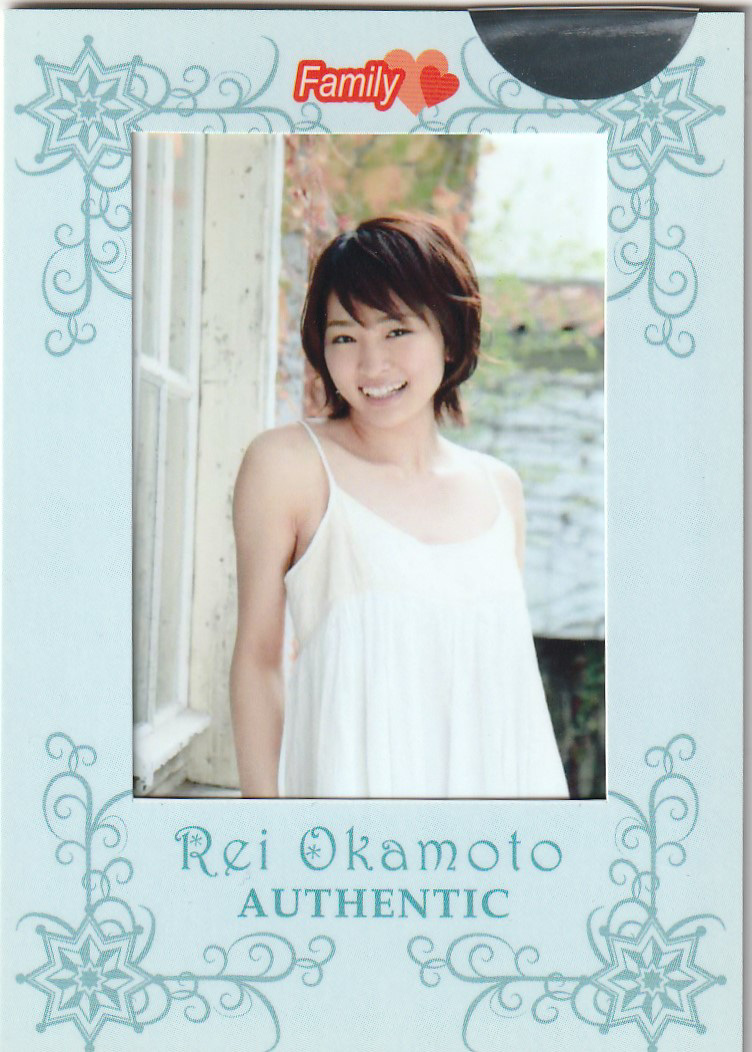 岡本玲 カレンダー マスターフォトカード 白ワンピース拍卖