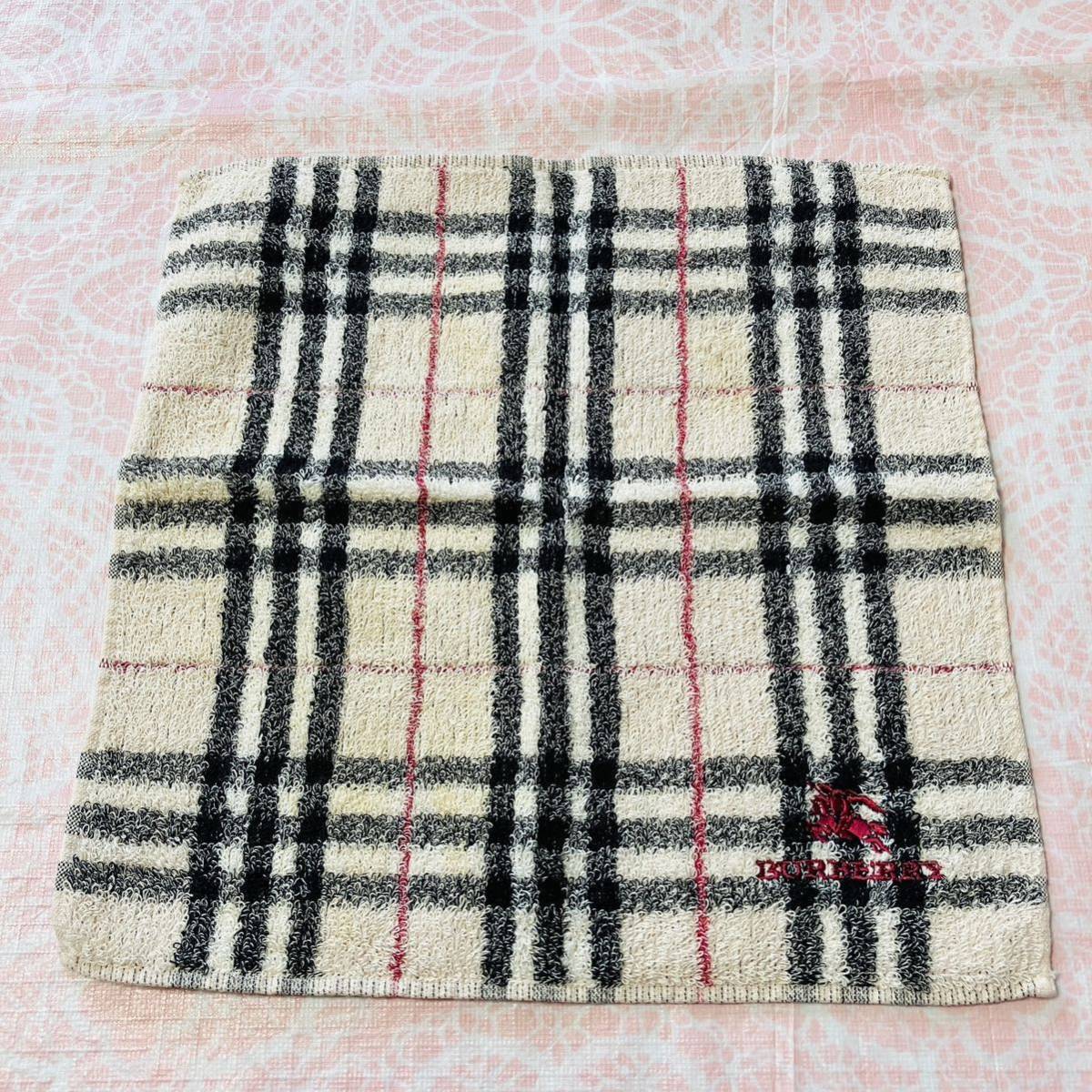 【人気柄】新品/BURBERRY/タオルハンカチ/正規品/バーバリー/綿100%/未使用/即決あり/匿名発送/日本製/ノバチェック/ハンドタオル/定番柄拍卖