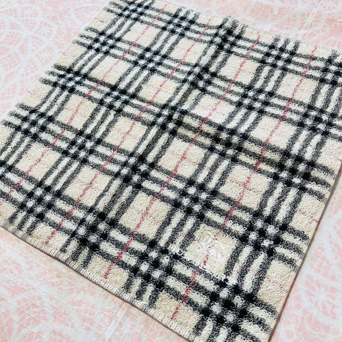 【人気柄】新品/BURBERRY/タオルハンカチ/正規品/バーバリー/綿100%/未使用/即決あり/匿名発送/日本製/ノバチェック/ハンドタオル/定番柄/拍卖
