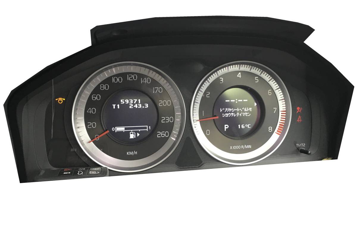 VO1 / ボルボ / VOLVO / S60 / FB4164T / B4164T / スピードメーター / Speedometer拍卖