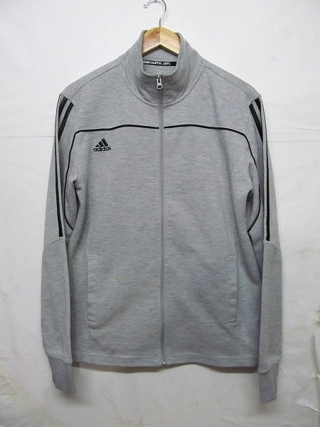 adidas アディダス マーシャルアーツ スウェット ジャケット L 灰 b15845拍卖