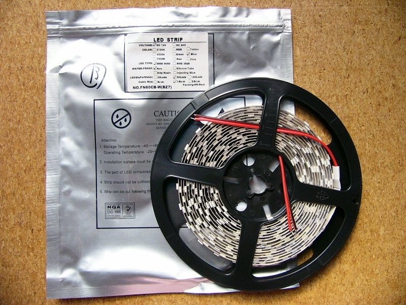 JCNET ジェイシーネット製 LEDテープライト ブルー 青色 FN60CB-W(BZ7) DC12V SMD5050 5m300球 非防水拍卖