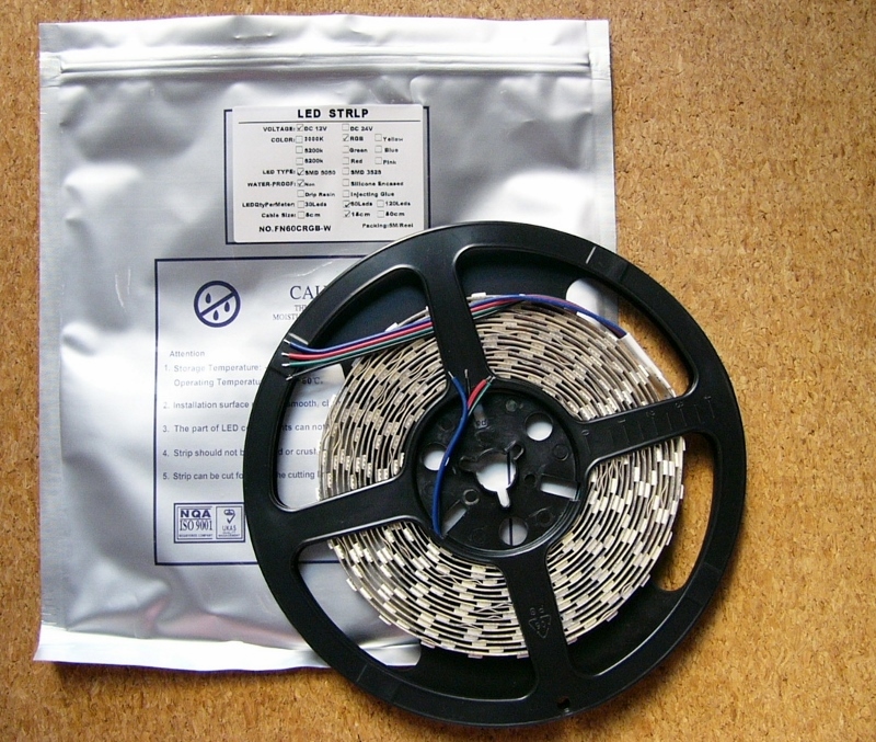 JCNET ジェイシーネット製 LEDテープライト 【RGB】 FN60CRGB DC12V SMD5050 5m300球 非防水拍卖